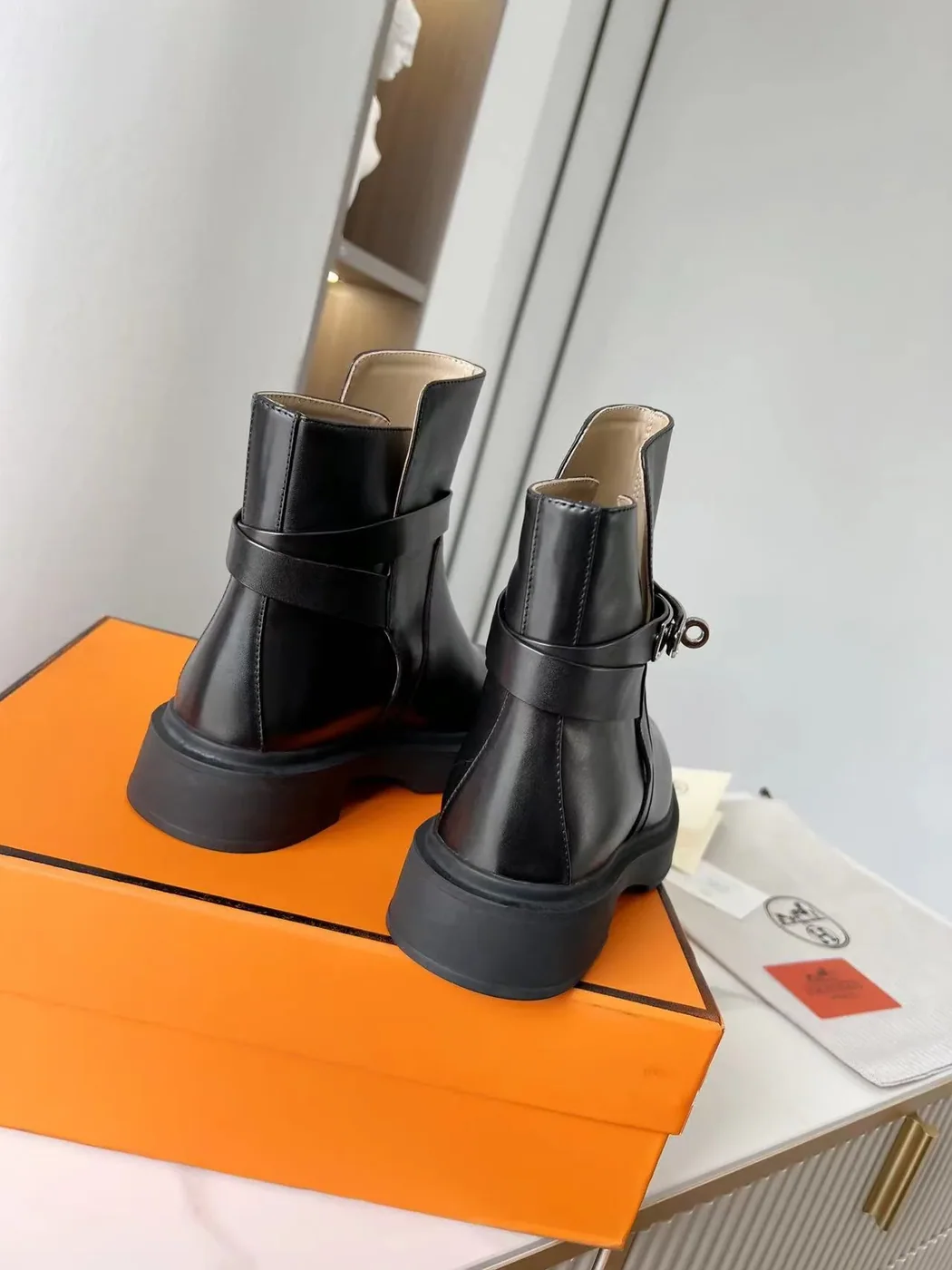 Hermes Veo Ankle Boots Black , Shoes Hermes Veo Ankle Boots Black , Shoes