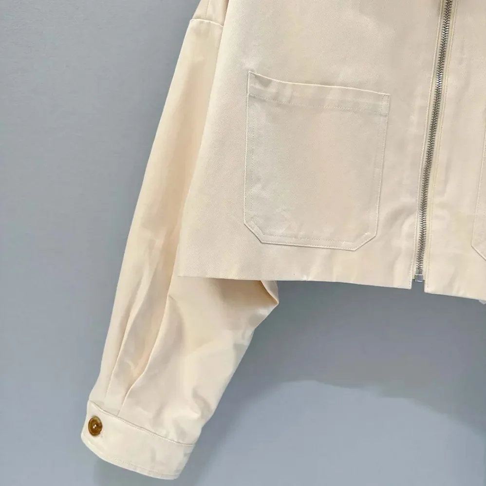 Prada Denim Blouson Jacket for Women