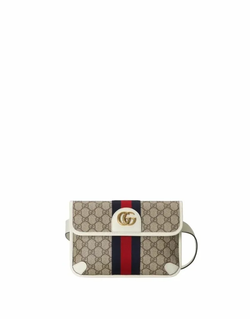 Gucci Gucci Off The Grid Belt Bag Yellow GG ECONYL® / Gucci Gucci Off The Grid Belt Bag Yellow GG ECONYL® /