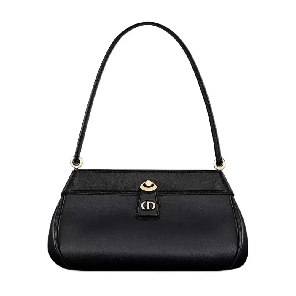 Dior Small Dior Key Bag Black Box Calfskin for Women Dior Small Dior Key Bag Black Box Calfskin for Women