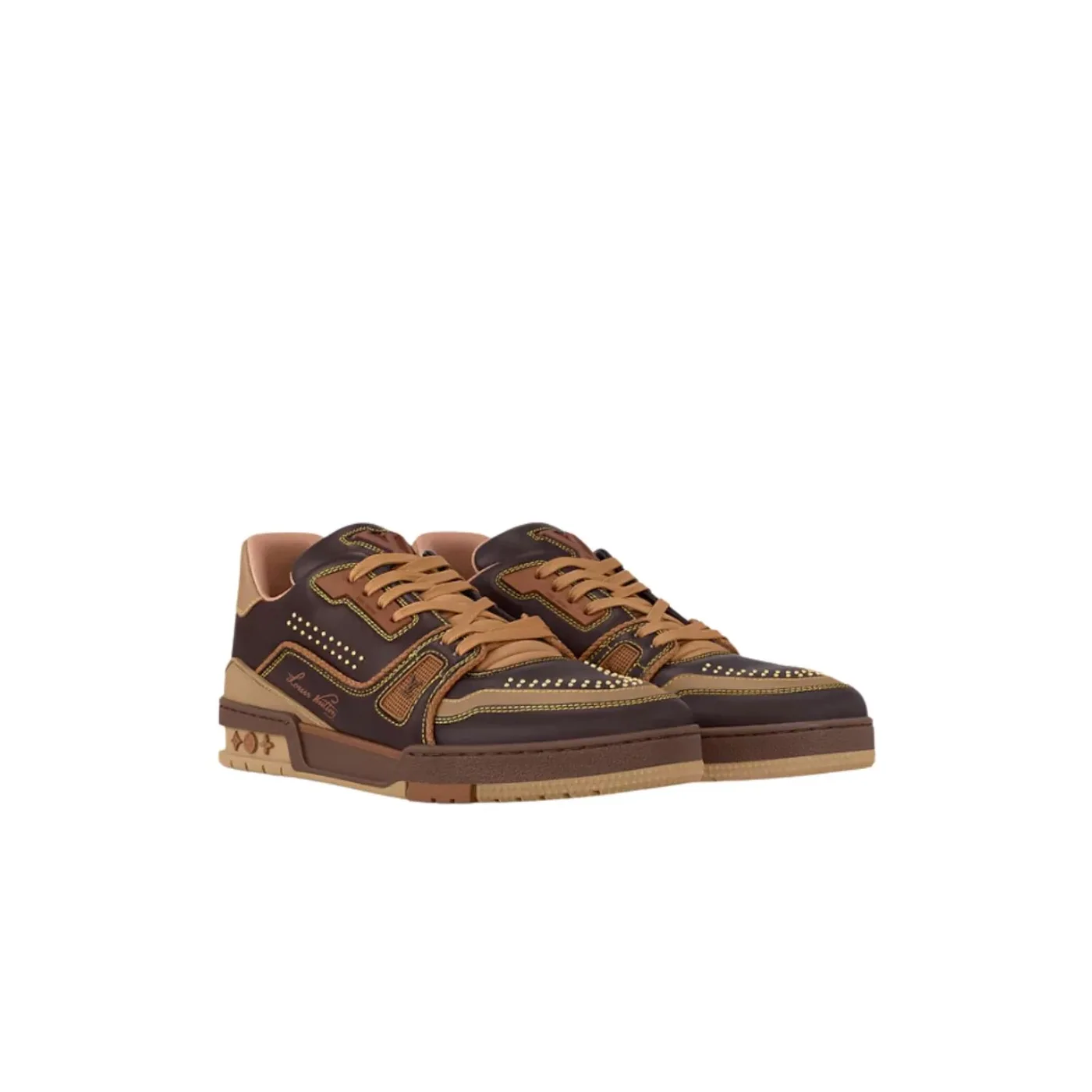 Louis Vuitton LV Trainer Sneaker Marron 1AD7L7