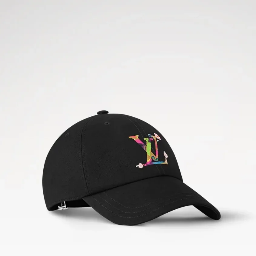 Louis Vuitton LV x TM Superflat Cap Black