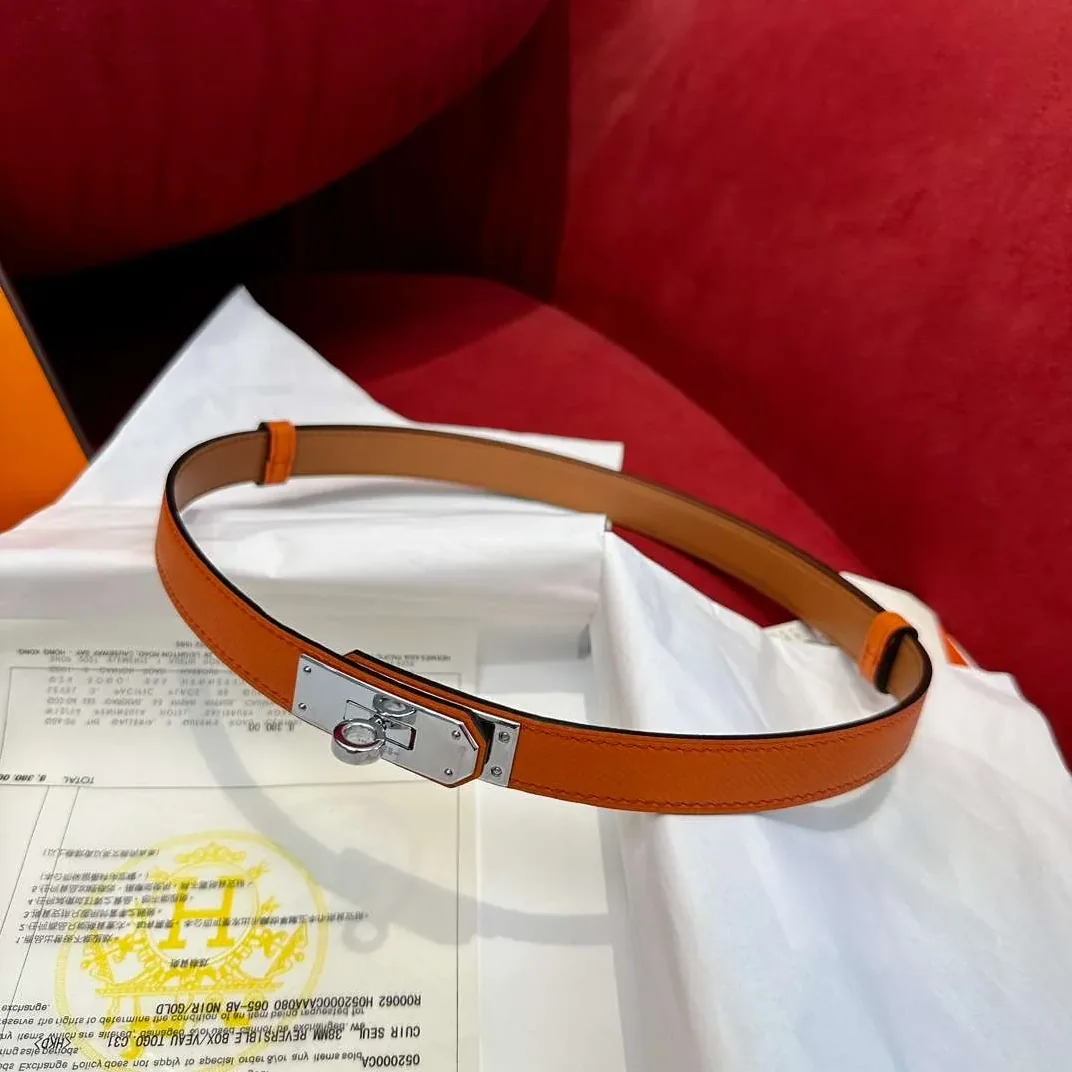 Hermes Kelly 18 Belt Brown Hermes Kelly 18 Belt Brown