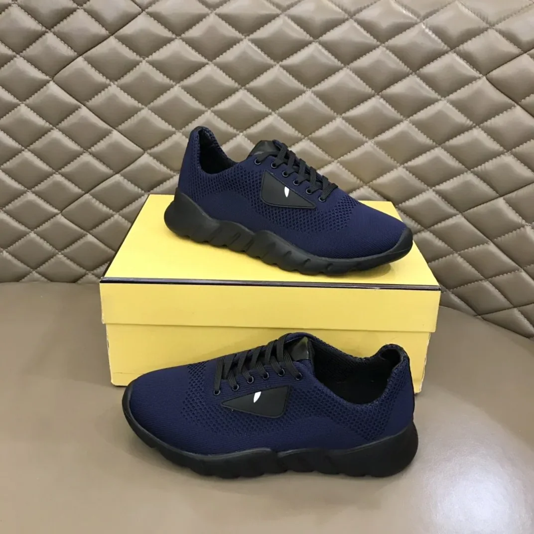 Fendi Force Dark Blue Sneakers Fendi Force Dark Blue Sneakers