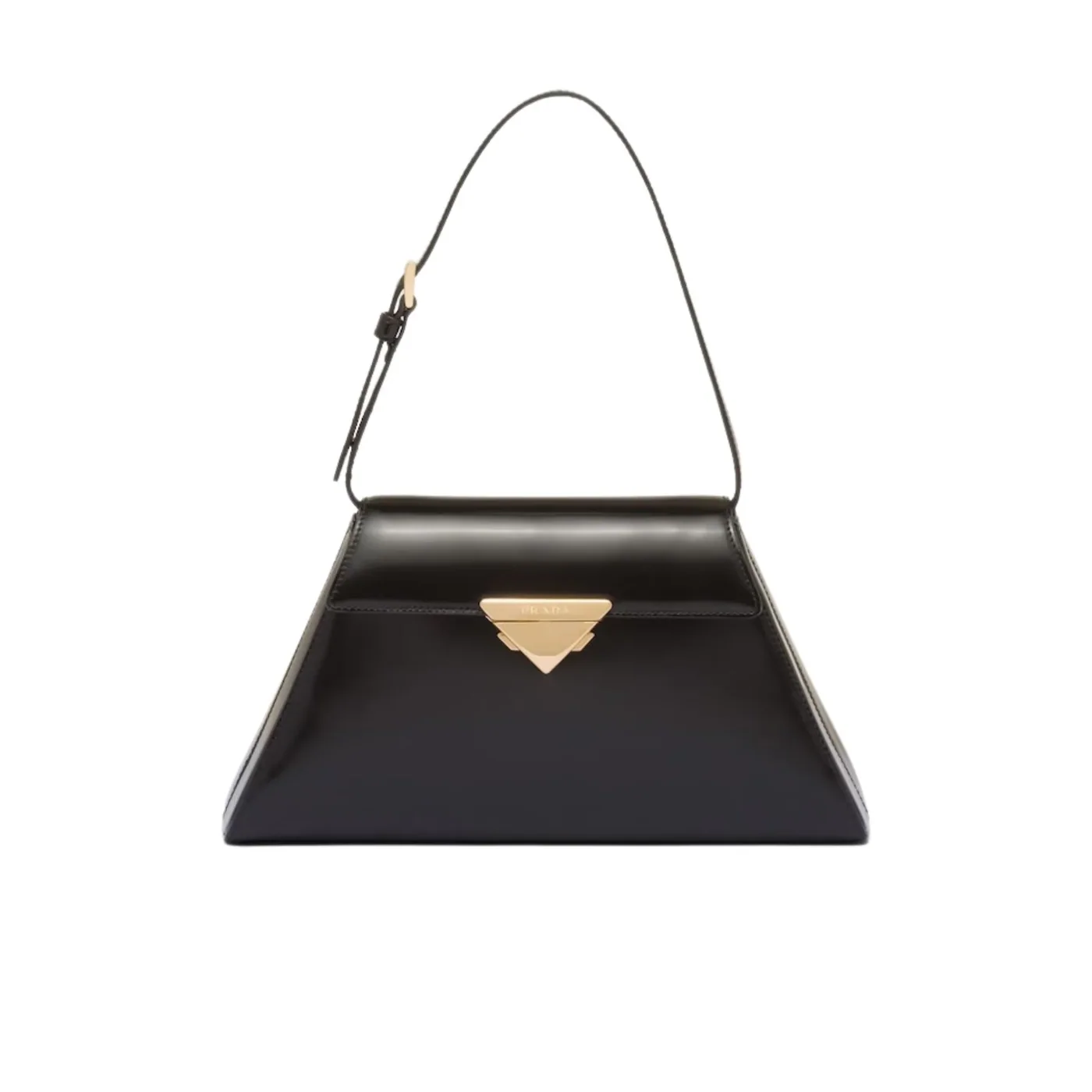 Prada Medium Brushed Leather Black Handbag 1BD343_ZO6_F0002_V_OOO- / 11.2 Inches Prada Medium Brushed Leather Black Handbag 1BD343_ZO6_F0002_V_OOO- / 11.2 Inches