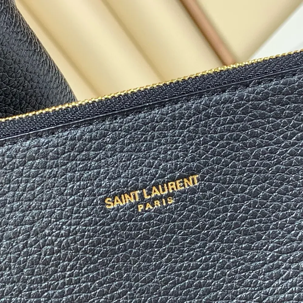 Saint Laurent YSL Le 5 à 7 Hobo in Grained Leather for Women