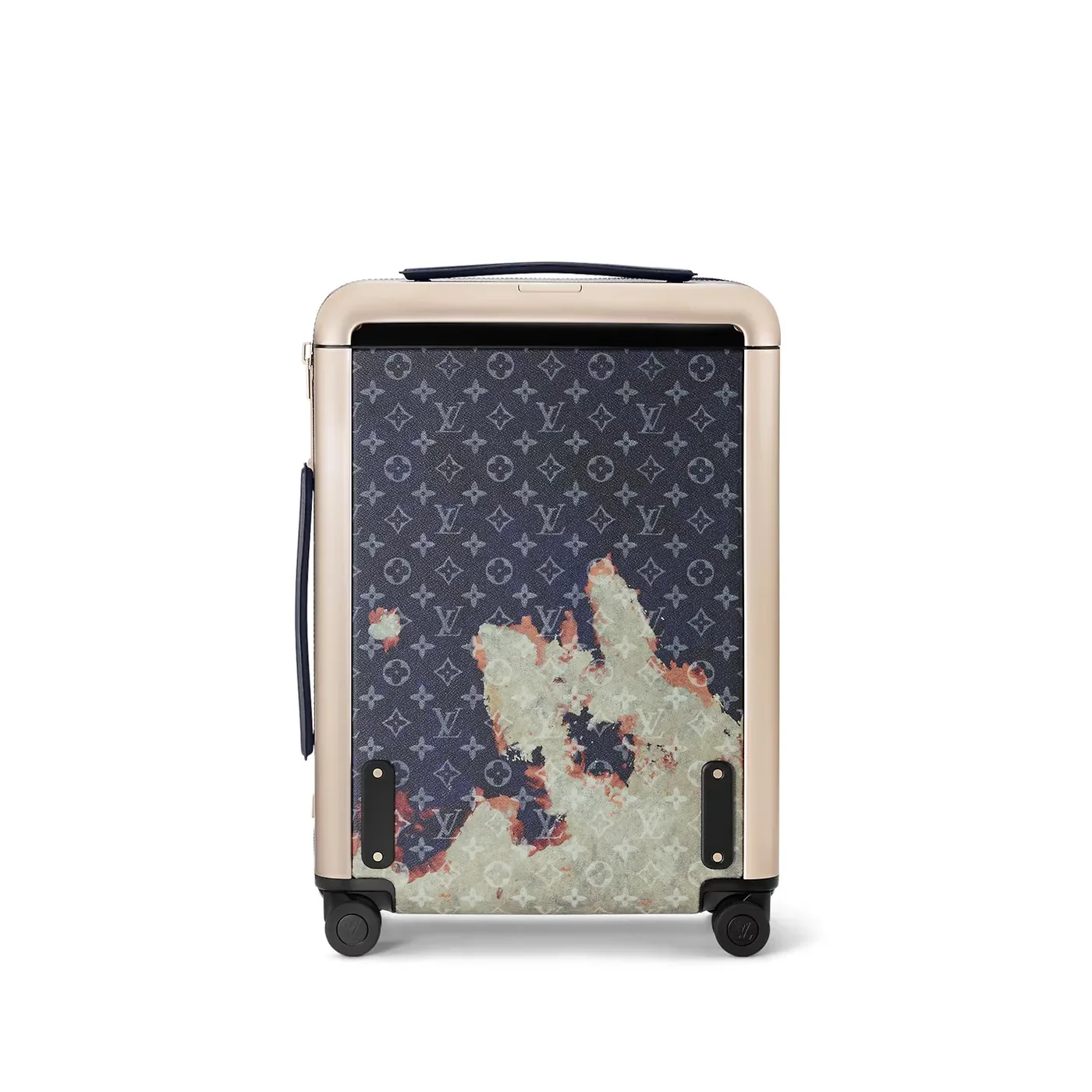 Louis Vuitton Horizon 55 Suitcase in Blue Champagne Hardware Louis Vuitton Horizon 55 Suitcase in Blue Champagne Hardware