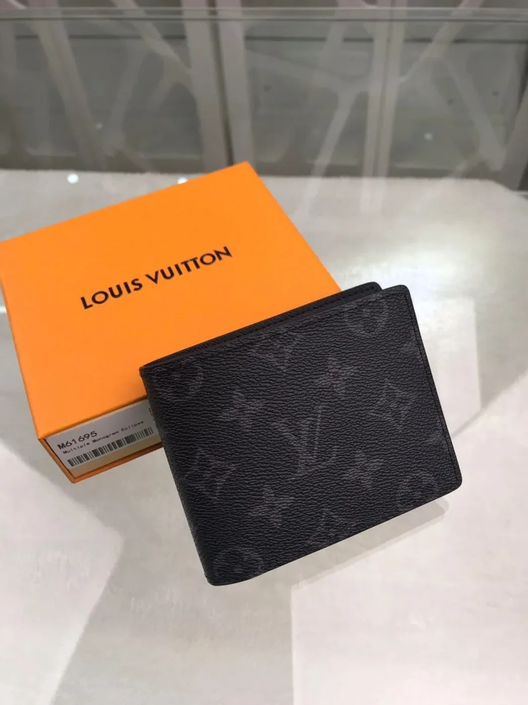 Louis Vuitton Multiple Wallet Monogram Eclipse Louis Vuitton Multiple Wallet Monogram Eclipse
