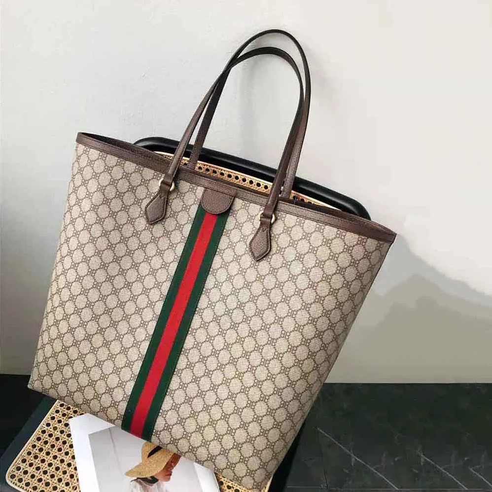 Balenciaga Hacker Large Tote Bag in Coated Canvas in Beige for Men