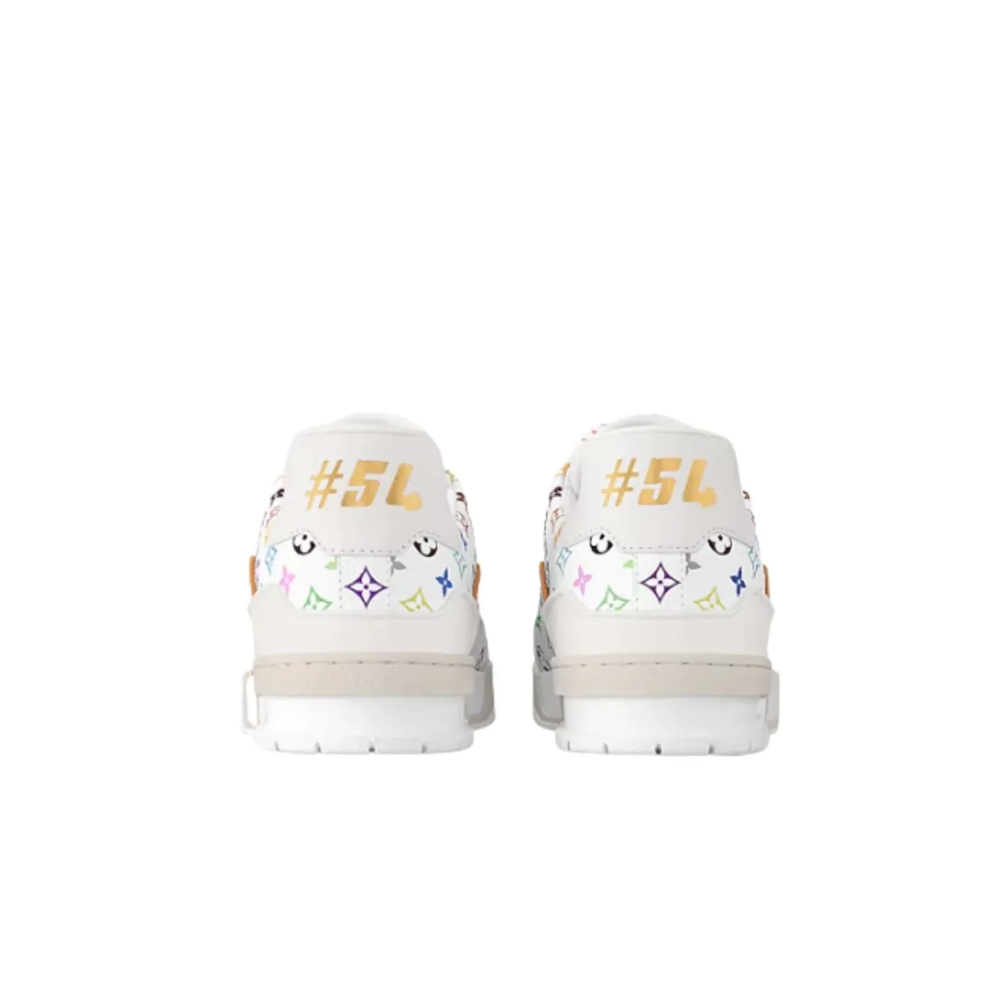 Louis Vuitton LV x TM LV Trainer Sneaker Multicolored Blanc - 1AGZDN Louis Vuitton LV x TM LV Trainer Sneaker Multicolored Blanc - 1AGZDN