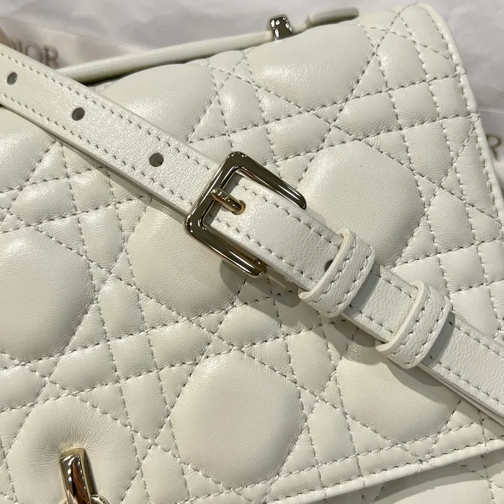 Dior My Dior Top Handle Bag Latte Cannage Lambskin for Women Dior My Dior Top Handle Bag Latte Cannage Lambskin for Women