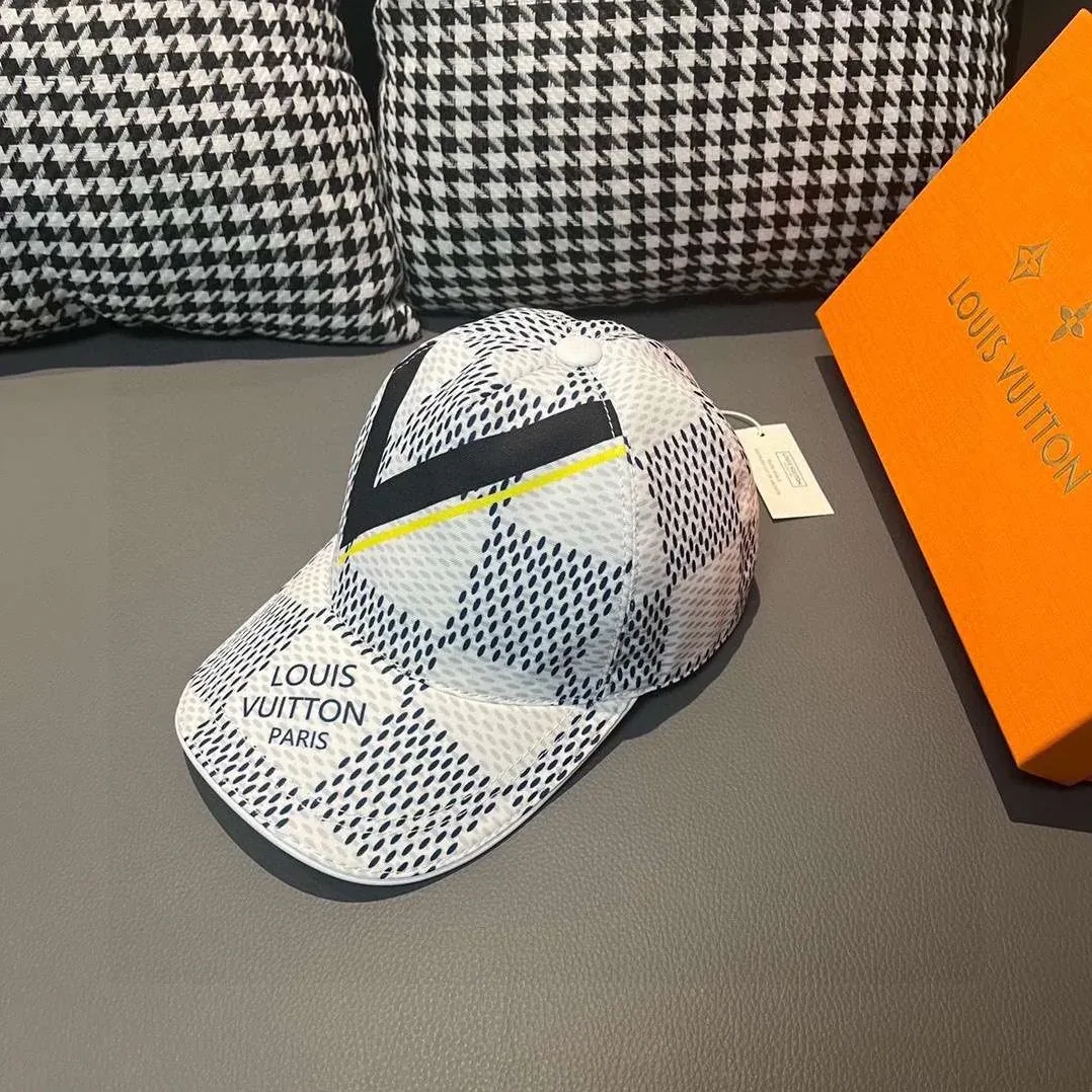 Louis Vuitton Damier Rush Cap White Louis Vuitton Damier Rush Cap White