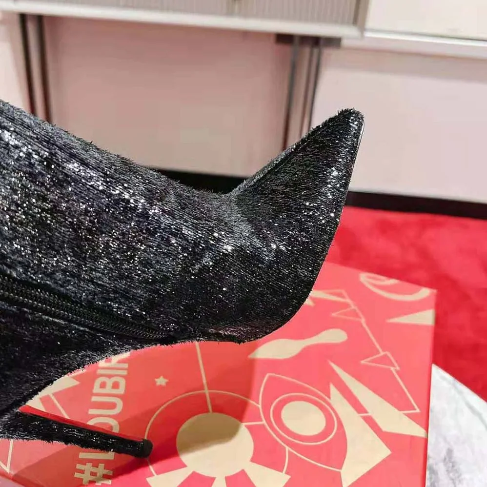 Christian Louboutin So Kate Booty 100 mm Heel Height for Women in Black Christian Louboutin So Kate Booty 100 mm Heel Height for Women in Black