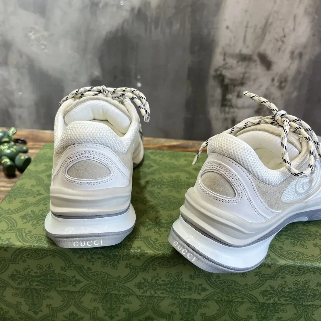 Gucci Run Sneaker White Gucci Run Sneaker White