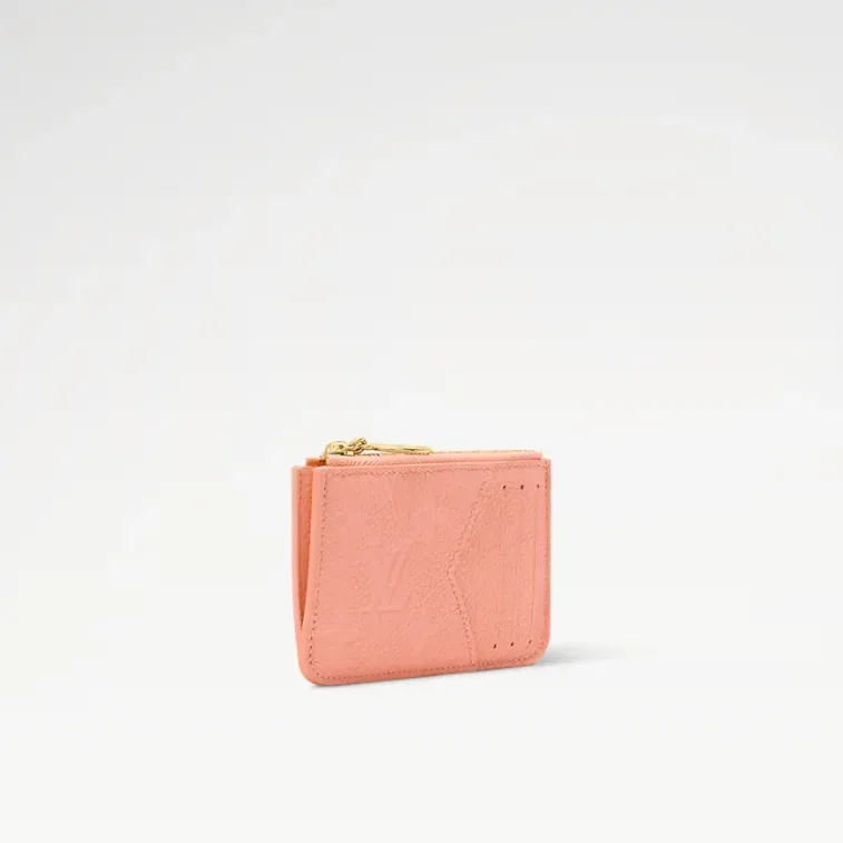 Louis Vuitton Romy Card Holder Peach /