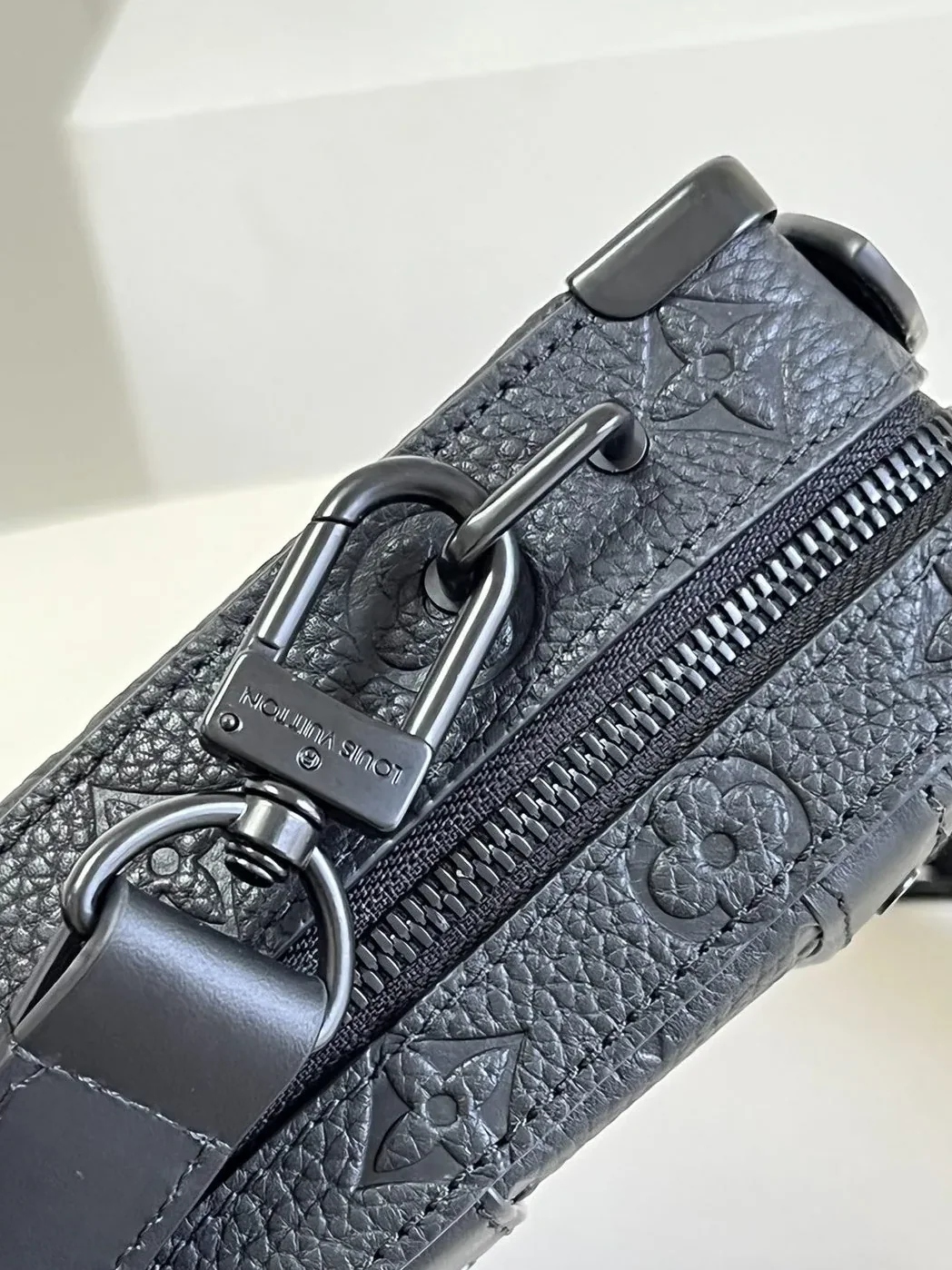 Louis Vuitton Handle Soft Trunk Black Taurillon Monogram