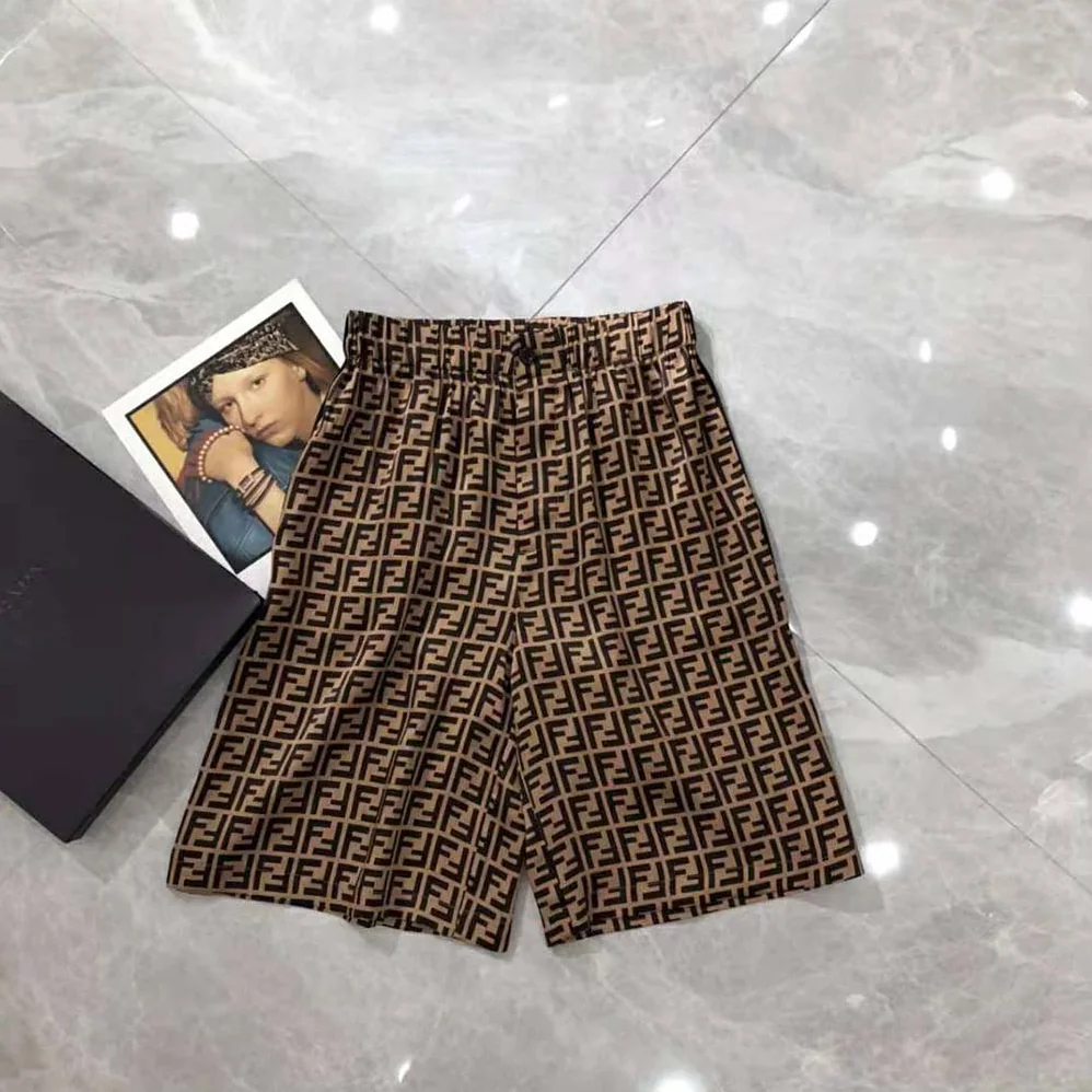 Fendi Bermudas Brown twill Bermudas for Women