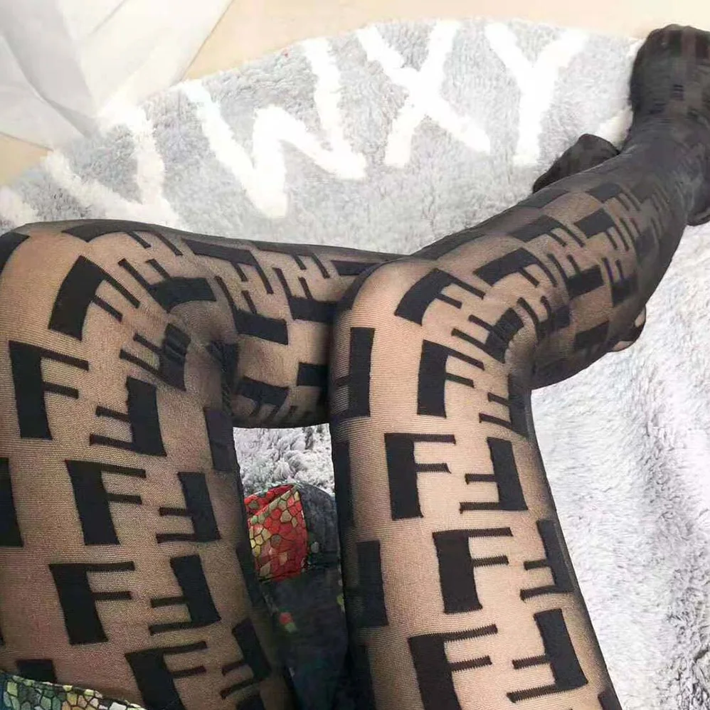 Fendi Tights Black Nylon Pantyhose for Women