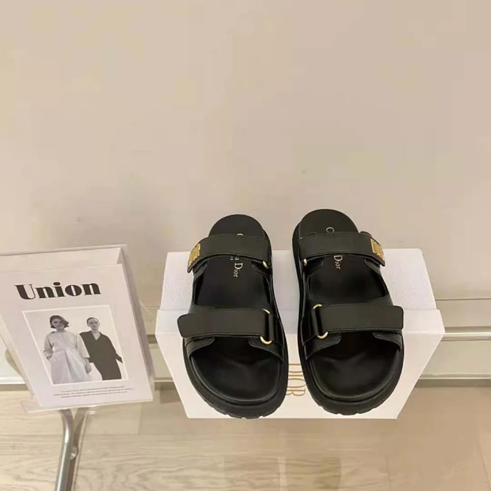Dior DiorAct Slide Black Lambskin for Women Dior DiorAct Slide Black Lambskin for Women