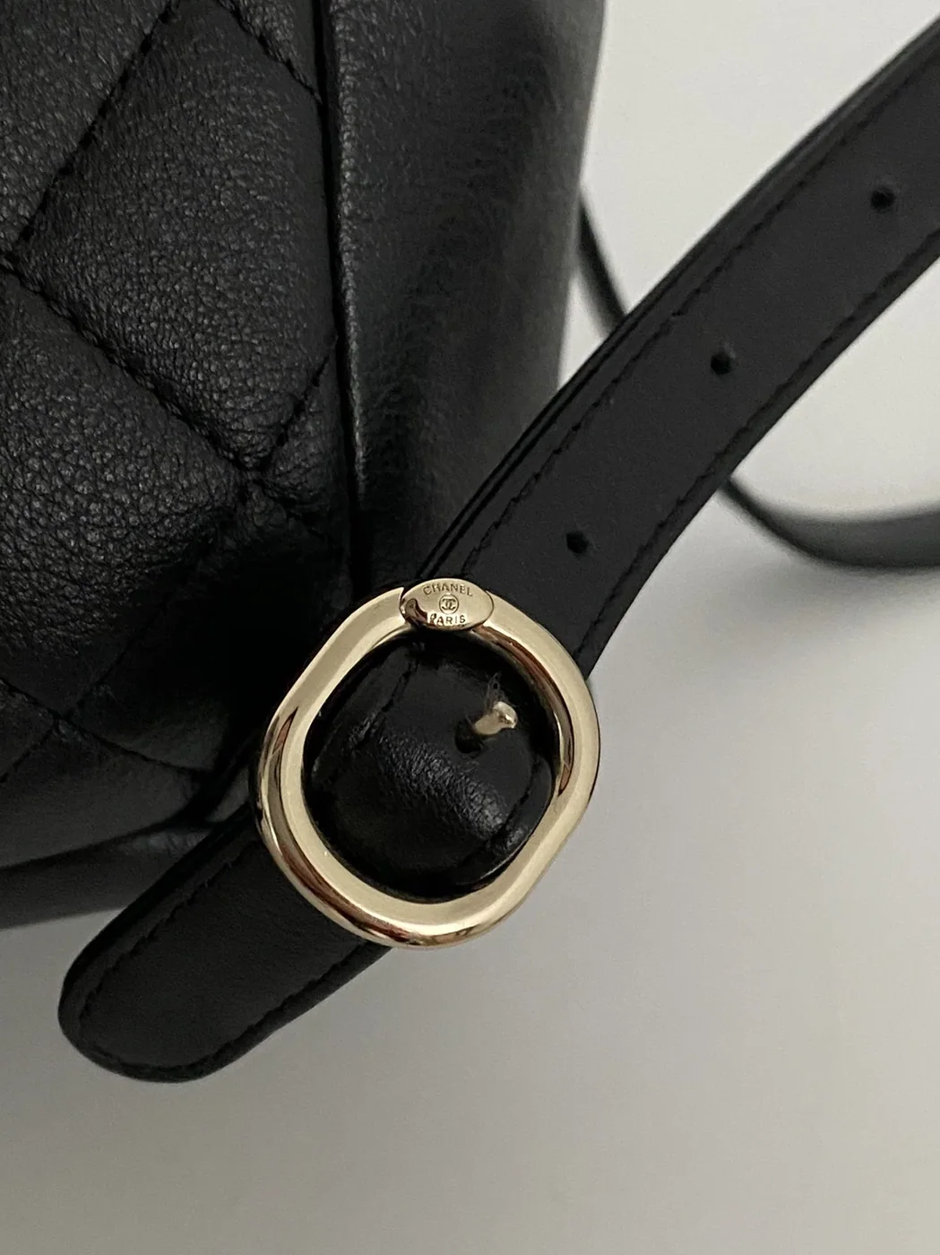 Chanel Duma Backpack in Black Gold Hardware Chanel Duma Backpack in Black Gold Hardware