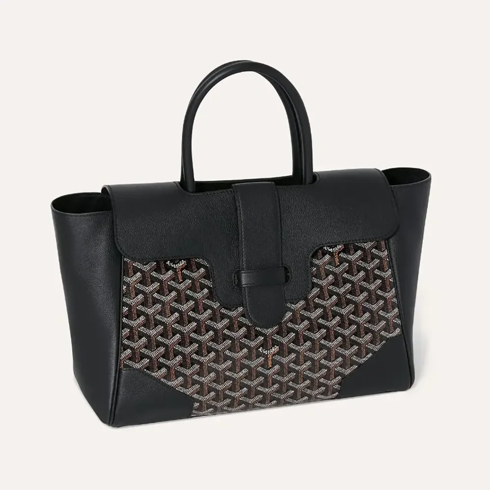 Goyard Saïgon Tote Bag for Women in Black