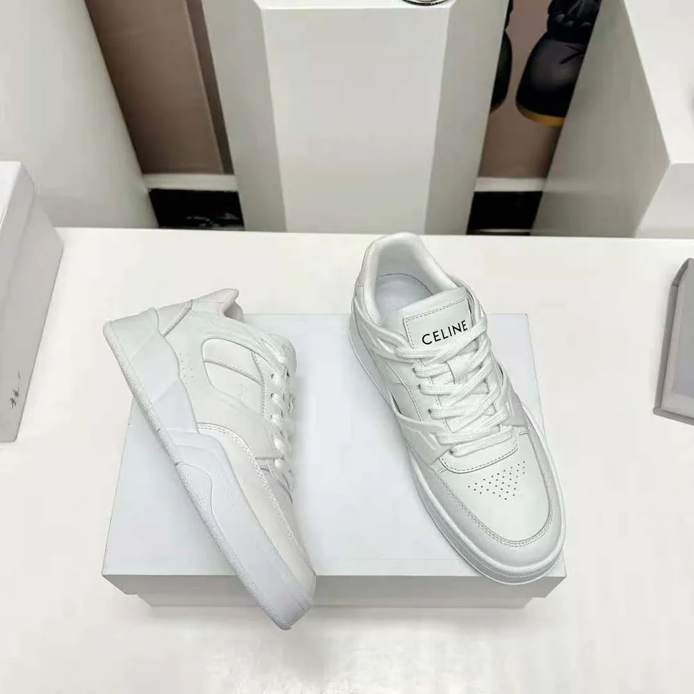 Celine CT-07 Celine Trainer Low Lace for Men in up Sneaker in Calfskin