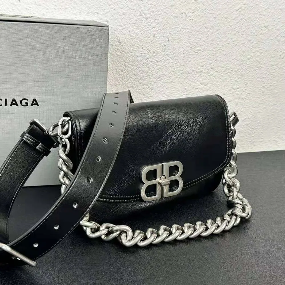 Balenciaga BB Soft Small Flap Bag in Black for Women Balenciaga BB Soft Small Flap Bag in Black for Women