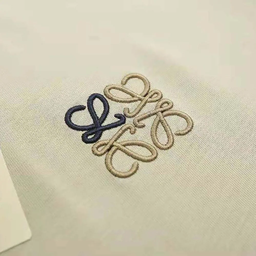 Loewe Anagram T-shirt in Cotton for Men in Beige Loewe Anagram T-shirt in Cotton for Men in Beige