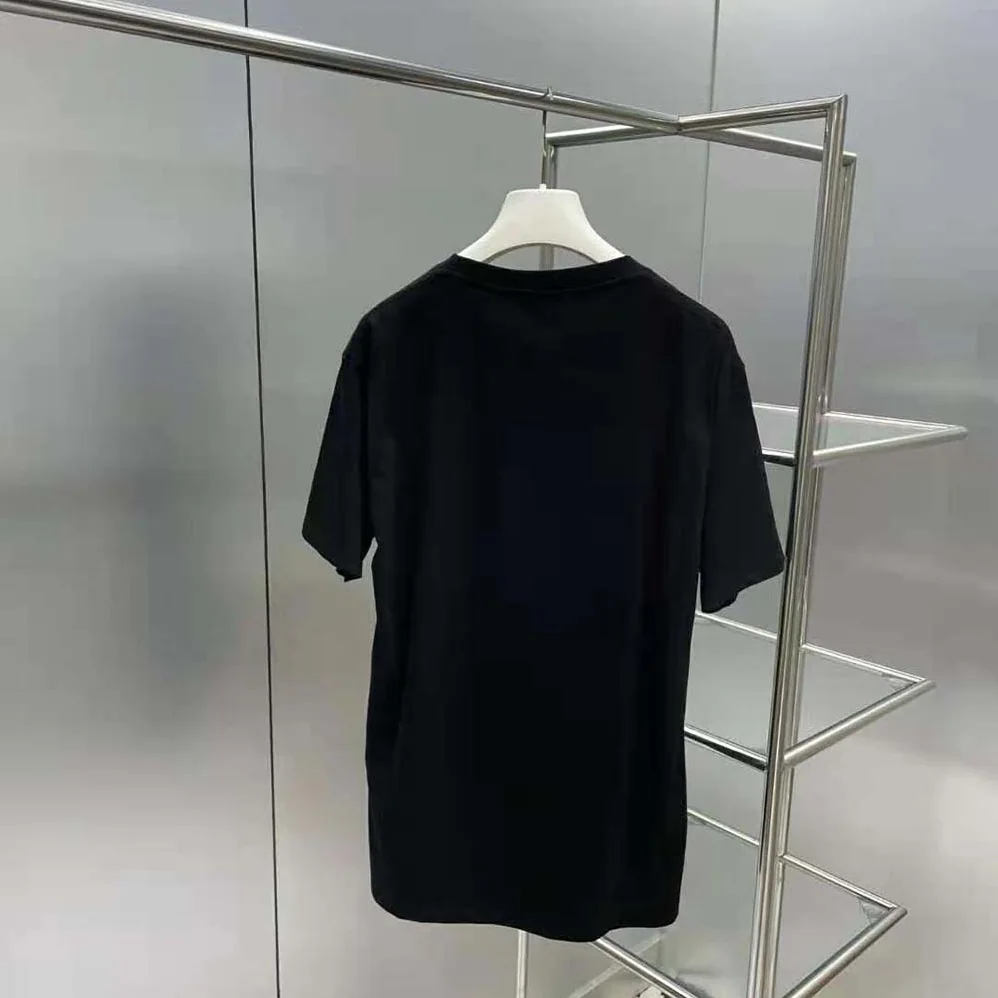 Loewe Herbarium Anagram T-shirt in Cotton for Women in Black