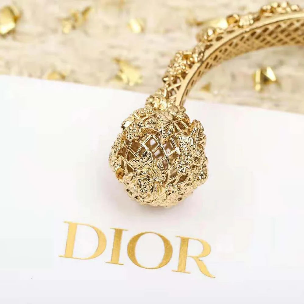 Dior Tribales Bangle Gold for Women in Finish Metal