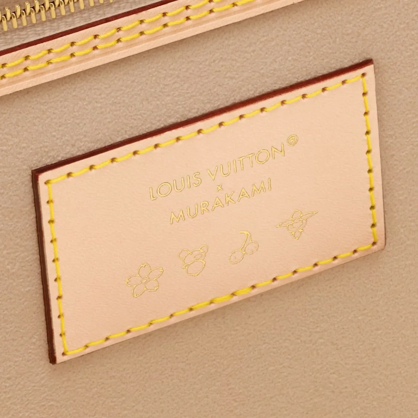 Louis Vuitton LV x TM Neverfull MM Tote Bag in Multicolor Gold Hardware