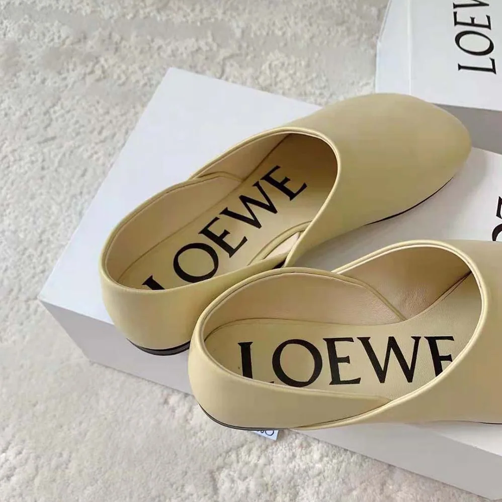 Loewe Toy Slipper in Goatskin for Women in Yellow Loewe Toy Slipper in Goatskin for Women in Yellow
