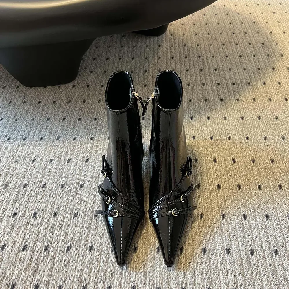 Miu Miu Naplak Booties for Women in Black