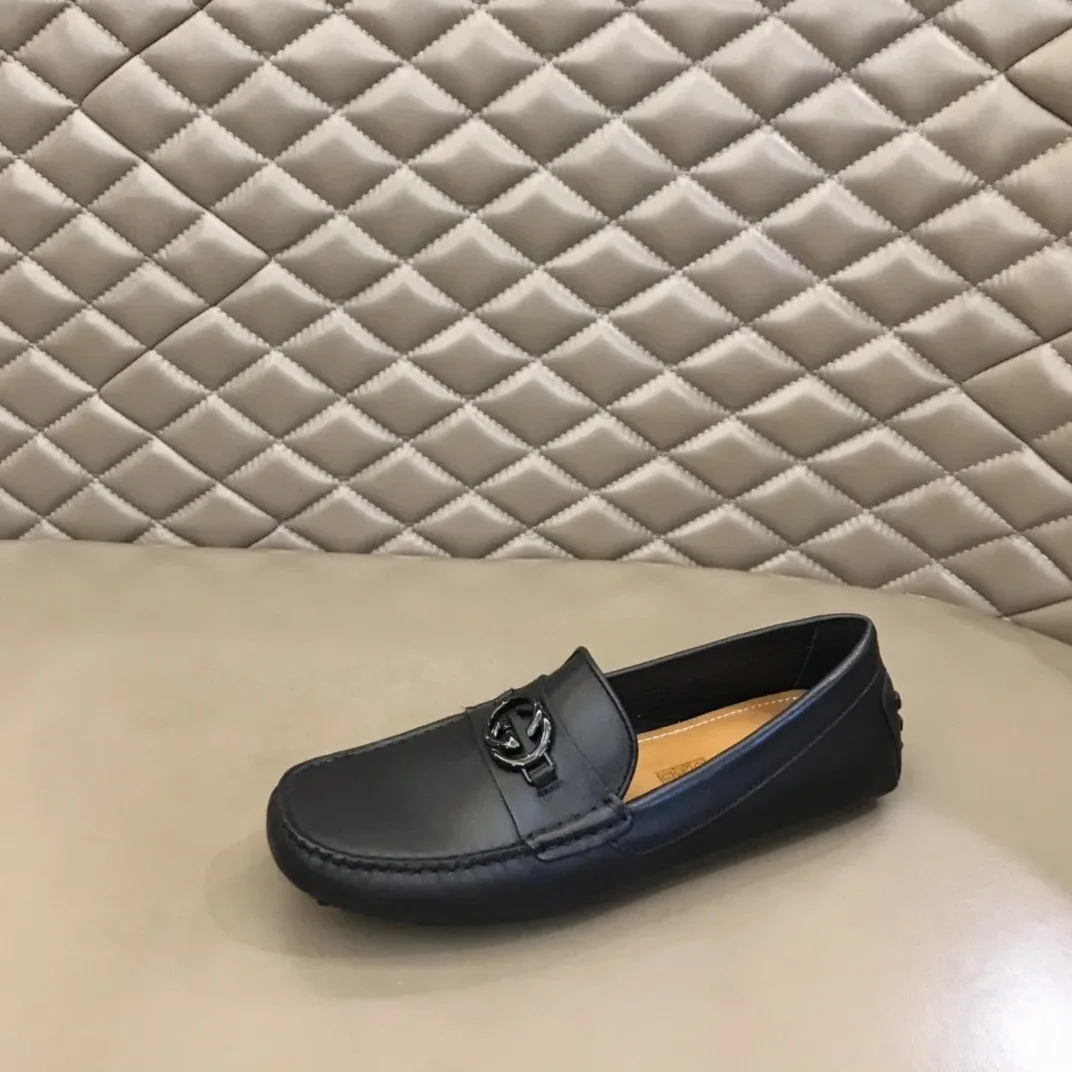 Loafer With Interlocking G Black