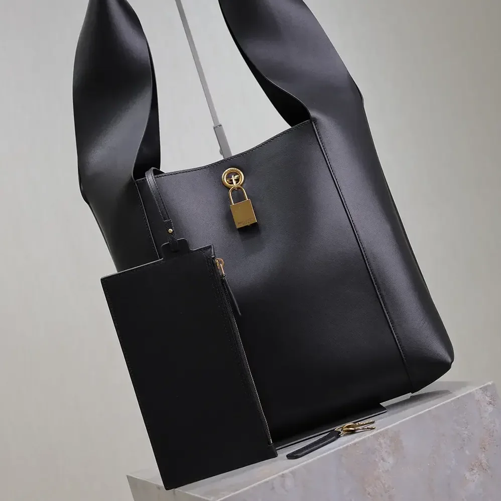 Saint Laurent YSL Tanger in Leather for Women Saint Laurent YSL Tanger in Leather for Women