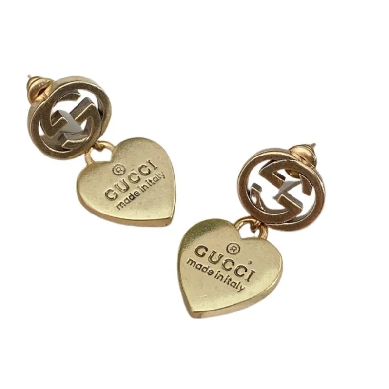Double G Earrings Gold Double G Earrings Gold