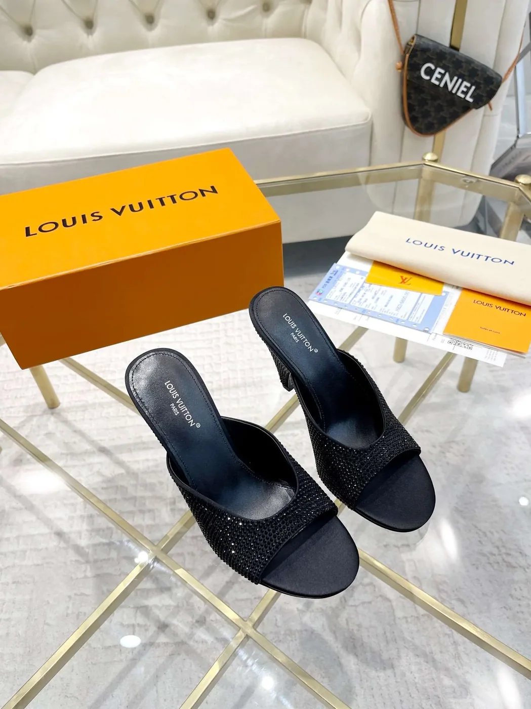 Louis Vuitton Super Mule Black