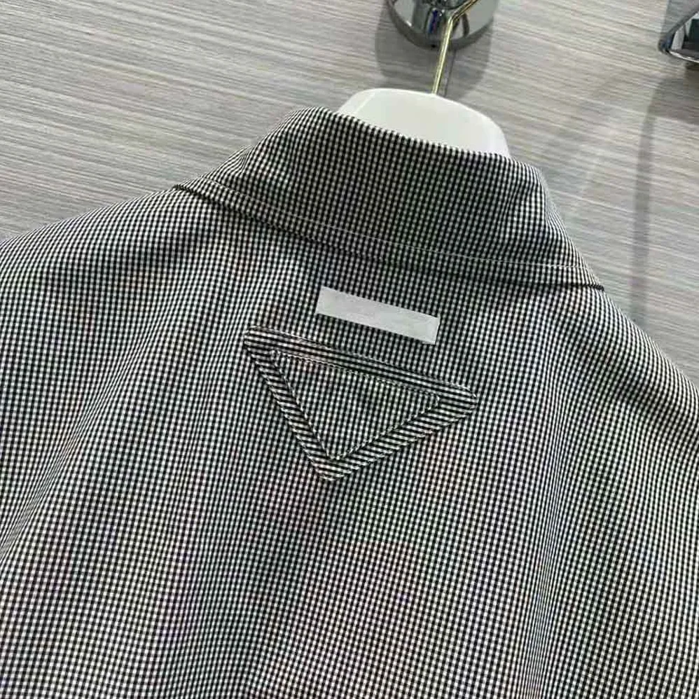 Prada Gingham Check Shirt for Women Prada Gingham Check Shirt for Women
