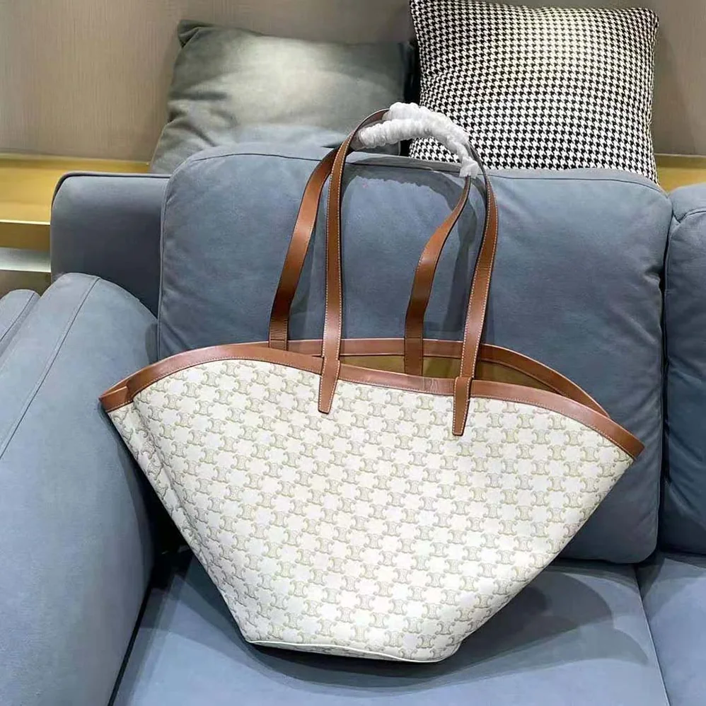 Celine Medium Couffin Bag in Triomphe Canvas Celine Print for Women