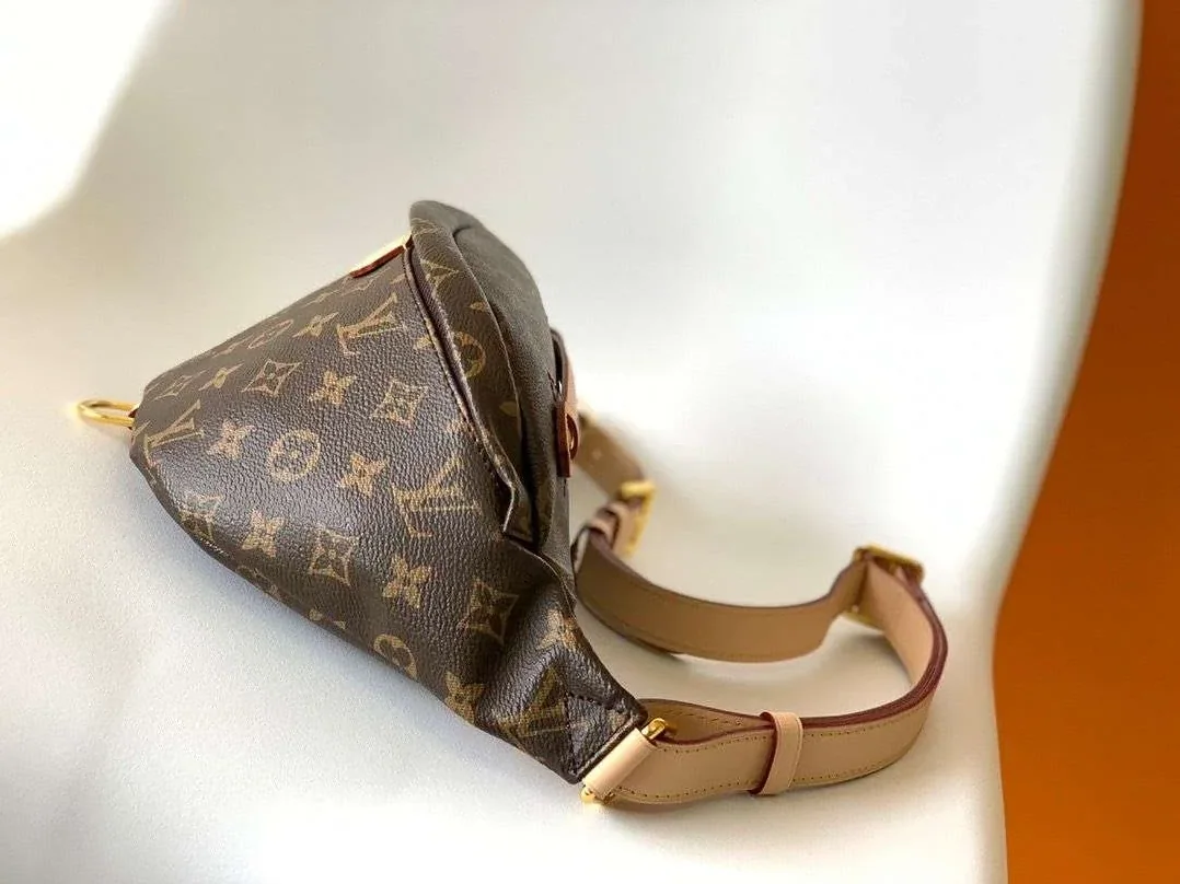 Louis Vuitton Bumbag in Brown Monogram Gold Hardware