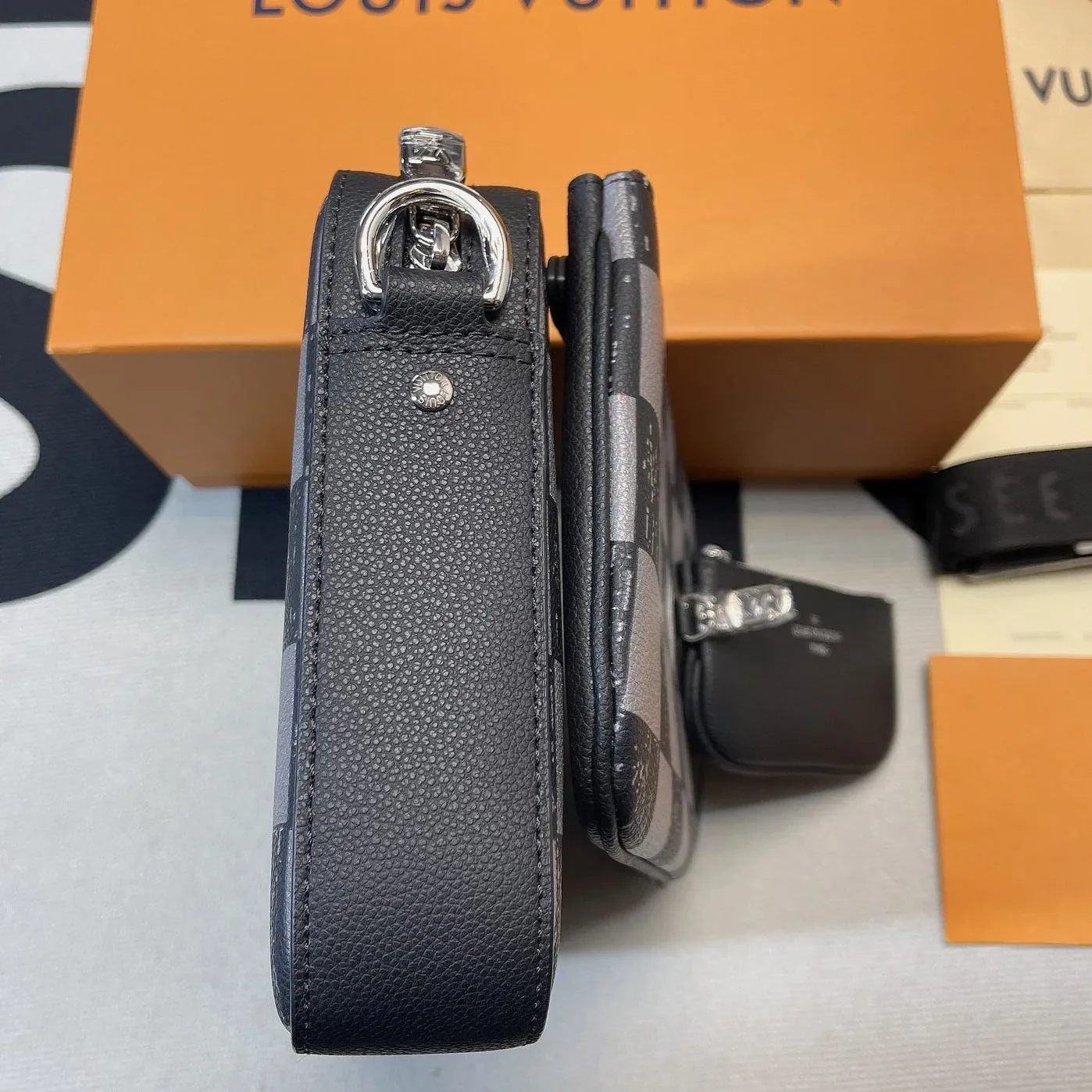 Louis Vuitton Trio Messenger Monogram Eclipse and Monogram Eclipse Reverse Louis Vuitton Trio Messenger Monogram Eclipse and Monogram Eclipse Reverse