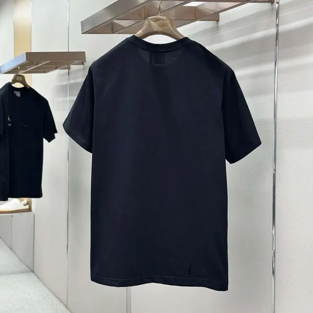 Dior T-Shirt with Dior Secret Garden Motif Relaxed Fit Black Cotton Jersey for Women Dior T-Shirt with Dior Secret Garden Motif Relaxed Fit Black Cotton Jersey for Women