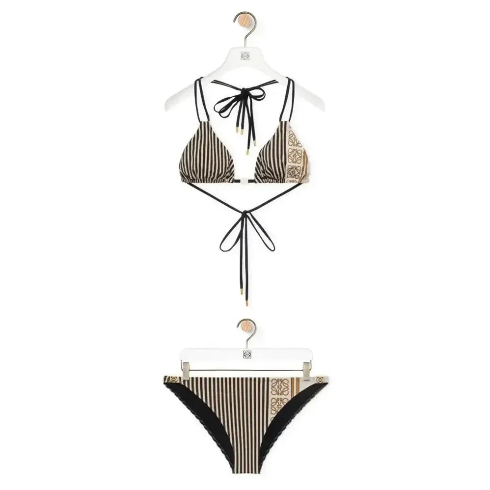 Loewe Bikini Top for Women in Bottoms in Technical Jersey