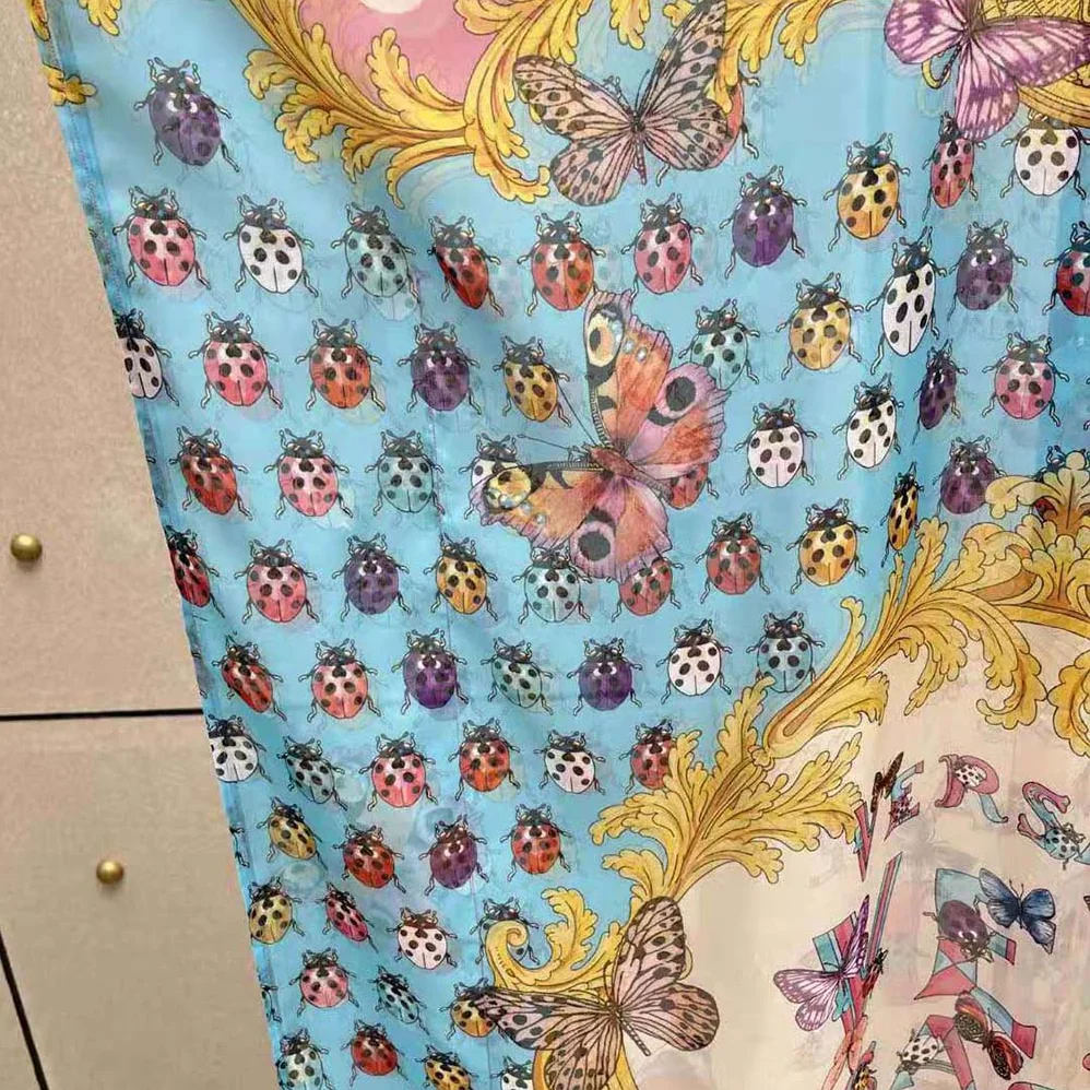 Versace Butterflies Shirt Cover-up for Women