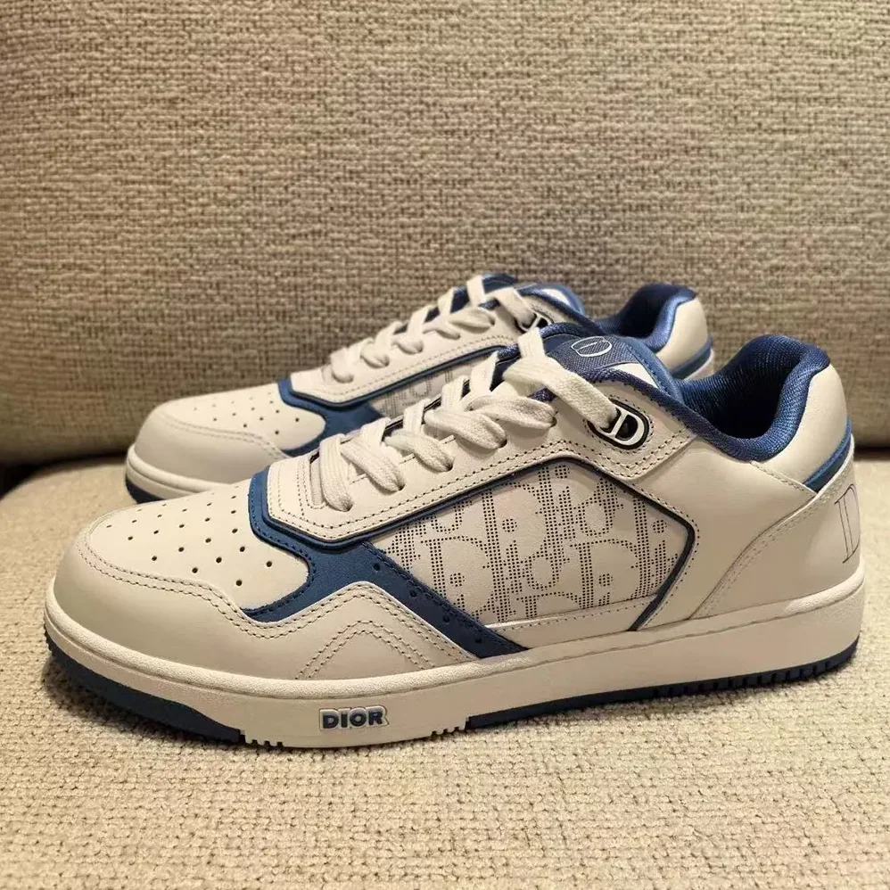 Dior Dior and Hylton Hel B27 Uptown Low-top Sneaker White and Blue for Unisex