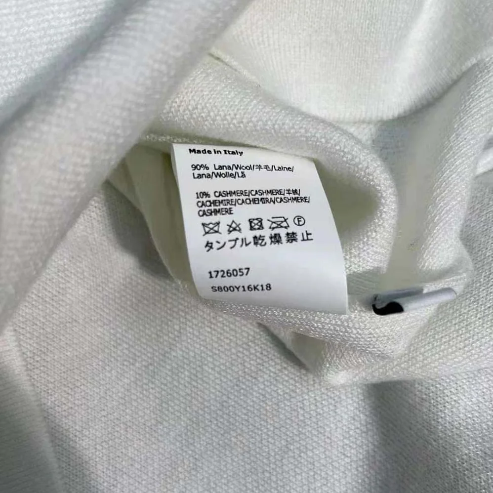 Loewe Anagram Sweater in Wool for Women in White Loewe Anagram Sweater in Wool for Women in White