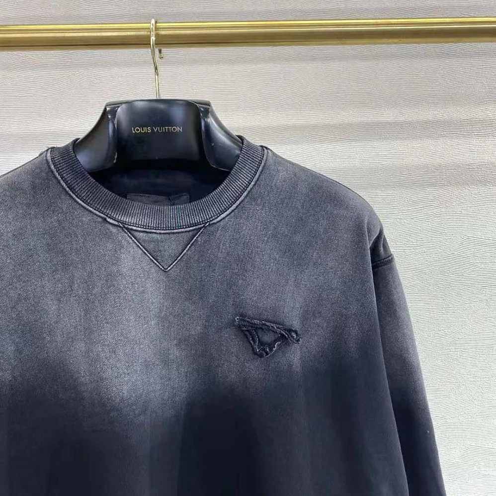 Prada Oversized Garment for Women in dyed Cotton Sweatshirt Prada Oversized Garment for Women in dyed Cotton Sweatshirt