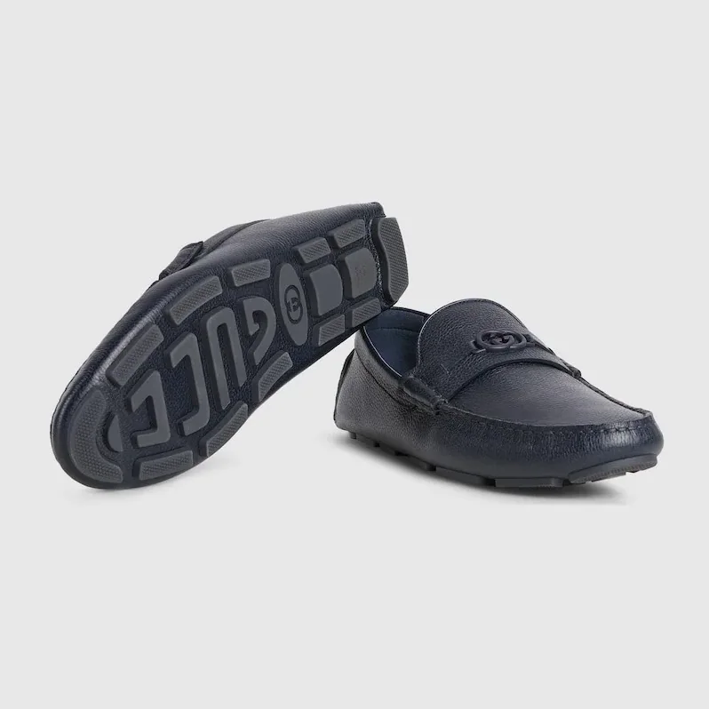 Gucci Driver Loafer Blue