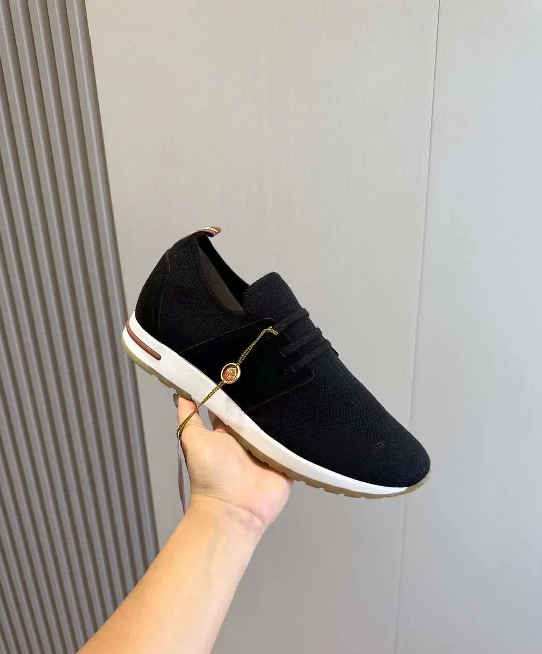 Loro Piana 360 Lp Flexy Walk Sneaker Black Loro Piana 360 Lp Flexy Walk Sneaker Black