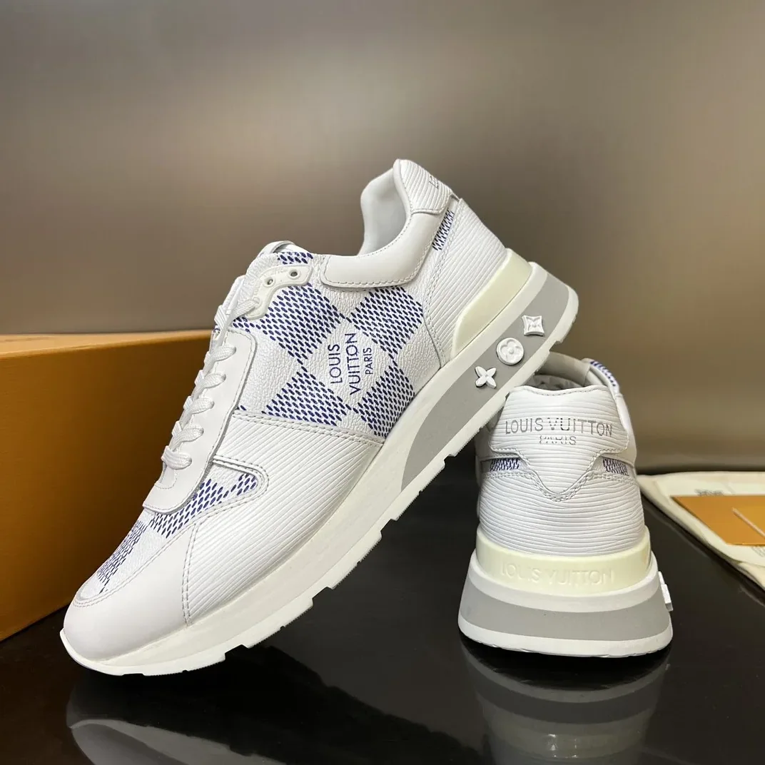 Louis Vuitton Run 55 Sneaker White Louis Vuitton Run 55 Sneaker White